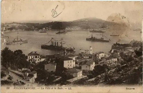 Villefranche-Sur-Mer, La Ville et la Rade -366922