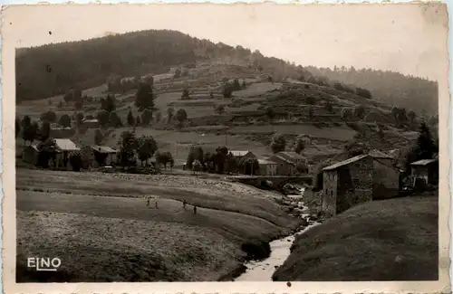 Lanarce, Le Pont du meunier sur lÈspezonette pour la peche a la Truite -364860