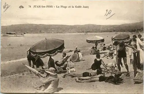 Juan les Pins, La Plage et le Golfe Juan -366180