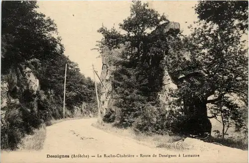 Desaignes - la Roche-Chabriere - Route de Desaignes a Lamastre -364920