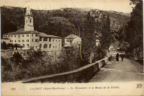 Laghet, Le Monastere et la Route de la Turbie -366240