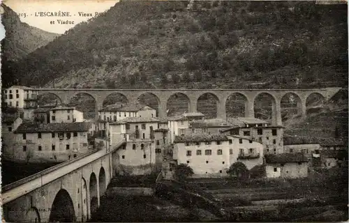 LÈscarene, Vieux Pont et Viaduc -366256