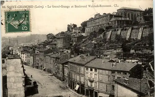 Saint-Chamond, La Grand-Grange et Boulevard Waldeck-Rousseau -365884