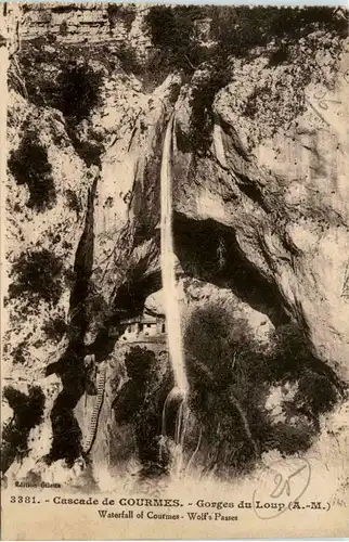Cascade de Courmes - Gorges d Loup - -367378