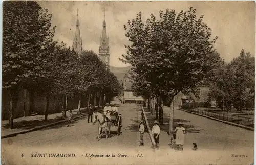 Saint-Chamond, LÀvenue de la Gare -365904