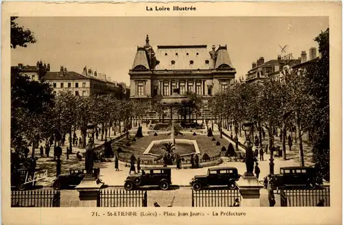 Saint Etienne, Place jean Jaures, La prefecture -365944