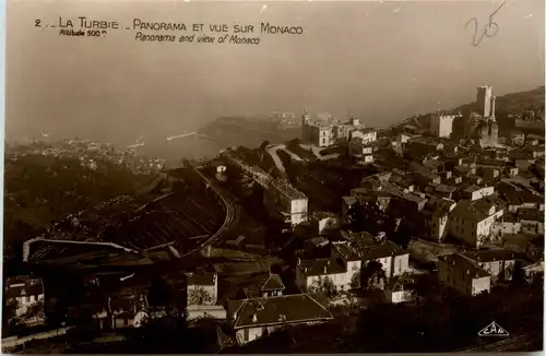 La Turbie, Panorama et vue sur Monaco -366336
