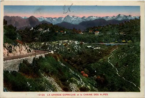 La Grande Corniche et la Chaine des Alpes -367348