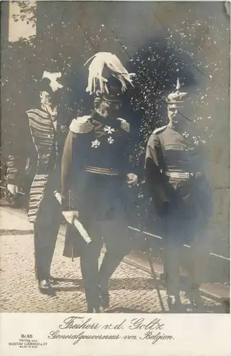 Freiherr von Goltz - Generalgouverneur von Belgien -425374