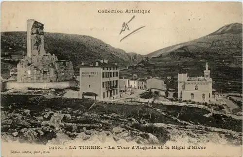 La Turbie, La Tour dÀuguste et le Righi d`Hiver -366360