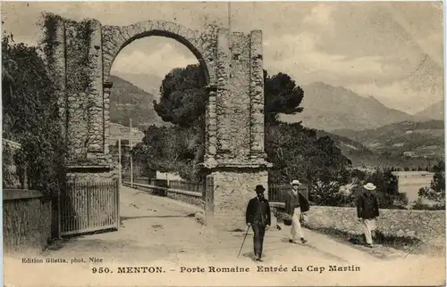 Menton, Porte Romaine - Entree du Cap Martin -366396