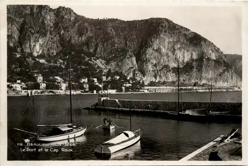 Beaulieu sur Mer, Le Port et le Cap Roux -367222