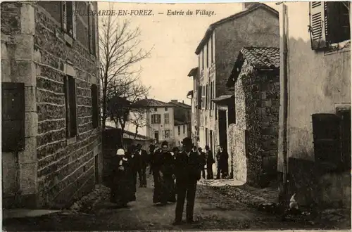 Bellegarde-en-Forez, Entree du Village -366044