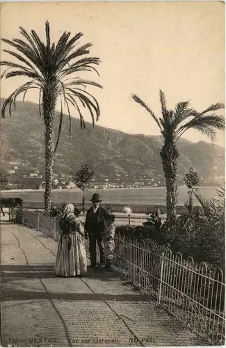 Menton, Vue sur Garavan -366436