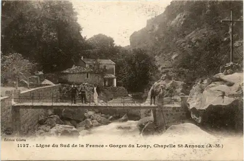 Ligne du Sud, Gorges du Loup, Chapelle St-Arnoux -366652