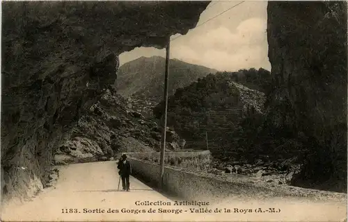 Sortie des Gorges de Saorge, Vallee de la Roya -366672