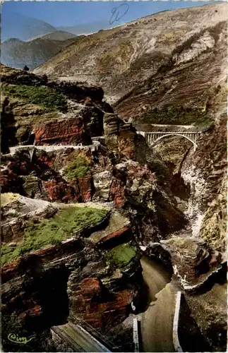 Environs de Valberg - Route des Gorges de Daluis - Le Pont de la Mariee -367362