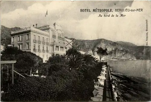 Beaulieu sur Mer, Hotel metropole -367698