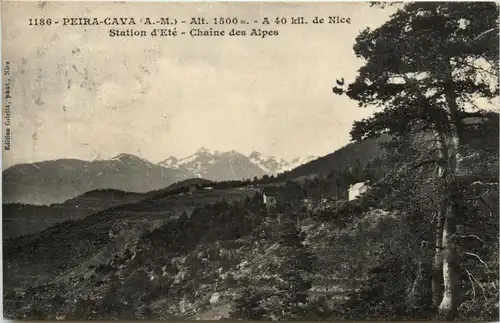 Peira-Cava, Station dÈte - Chaine des Alpes -366600