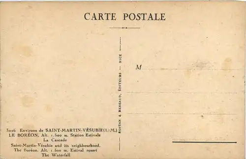 Saint-Martin-Vesubie, la Cascade -366756