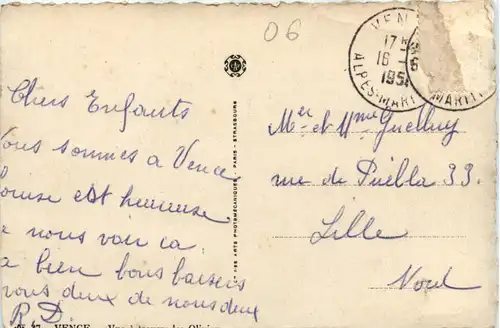 Vence, Vue prise entre les Oliviers -366876