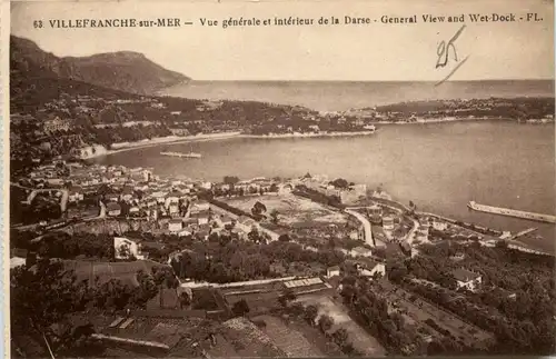 Villefranche-Sur-Mer, Vue generale et interieur de la Darse, General Vie -366900