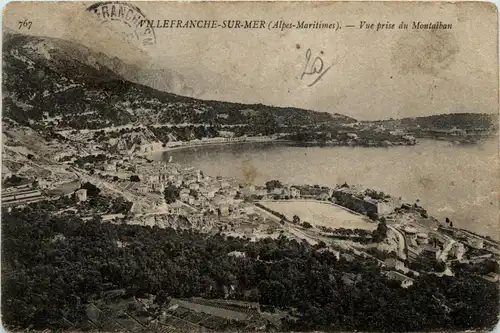 Villefranche-Sur-Mer, Vue prise du Montalban -366920