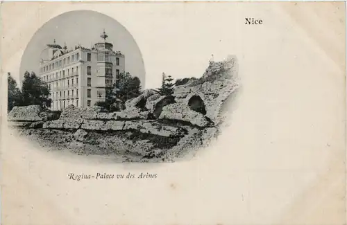 Nice, Regina-Palace vu des Arenes -366514