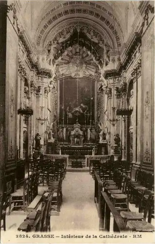 Grasse, Interieur de la Cathedrale -366960