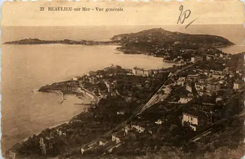 Beaulieu sur Mer, Vue generale -367172