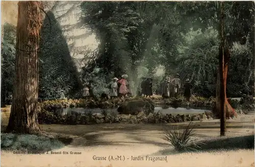 Grasse, Jardin Fragonard -366976