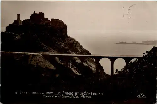 Eze, le Viaduc et le Cap Ferrat -367040