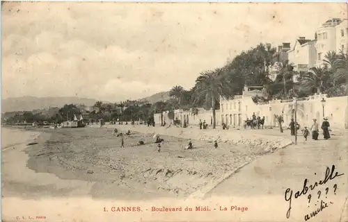 Cannes, Boulevard du Midi - La Plage -367056