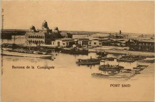 Port Said - Bureaux de la Compagnie -448802