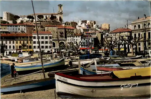 Cannes, Le Port et lÈglise Notre-Dame de lÈsperance -367100