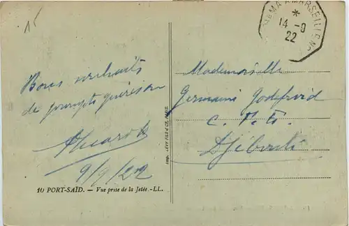 Port Said from the Breakwater -448862