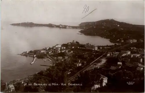 Beaulieu sur Mer, Vue generale -367180