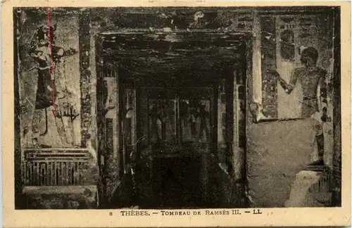 Thebes - Tombeau de Ramses III -448902