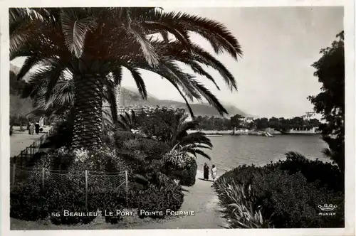 Beaulieu sur Mer, Le Port - Pointe Fourmie -367220