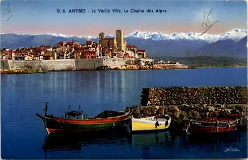 Antibes, Le Vieille Ville, La Chaine des Alpes -367260