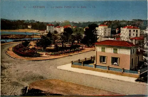 Antibes, Le Jardin Public et la Salis -367300