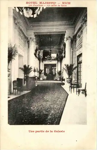 Nice, Hotel Majestic - Un partie de la Galerie -367592