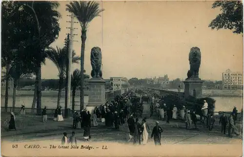 Cairo - Great Nile Bridge -448976