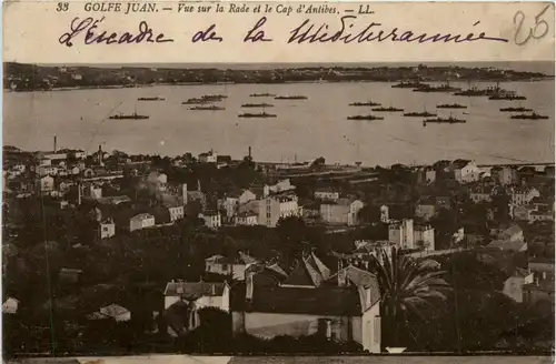 Golfe Juan, Vue sur la Rade et le Cap dÀntibes -366190