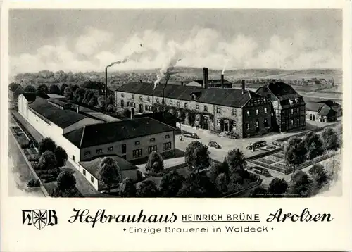 Arolsen - Hofbrauhaus Heinrich Brüne - Brauerei -426818