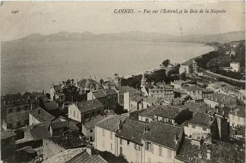 Cannes, Vue sur lÈsteriel et la Baie de la Napoule -367114