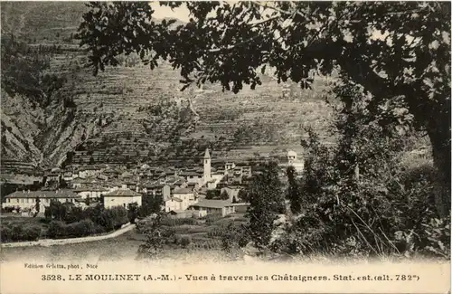 Le Moulinet, Vues a travers les Chataigners -366290