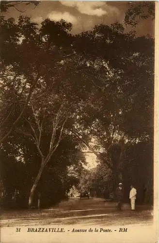 Brazzaville - Avenue de la Poste -449452