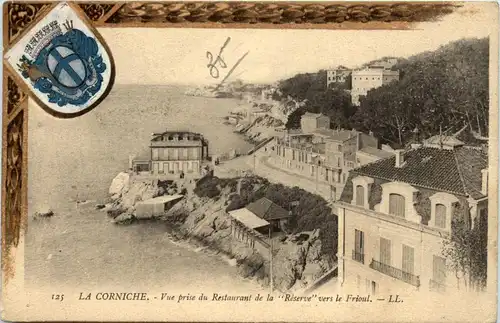 La Corniche, Vue prise du Restaurant de la Reserve vers le Frioul -367720