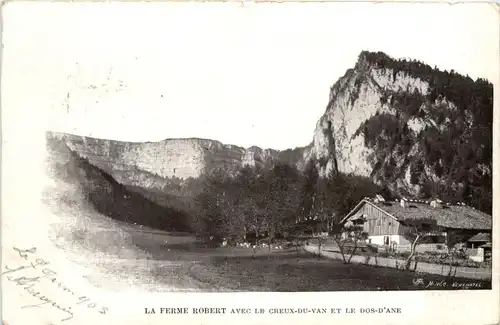 Creux du Van - Le Ferme Robert -427138